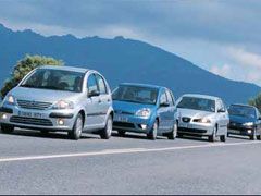 Citroën C3  / Ford Fiesta  / Peugeot 206  / Seat Ibiza 