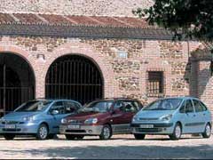 Citroën Xsara Picasso 1.6i / Daewoo Tacuma 1.6 SX / Kia Carens 1.8 LS