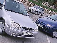 Citroën Saxo 1.5 D / Fiat Punto 1.9 JTD ELX / Renault Clio 1.9 D Alizé Citroën Saxo 1.5 D / Fiat Punto 1.9 JTD ELX / Renault Clio 1.9 D Alizé