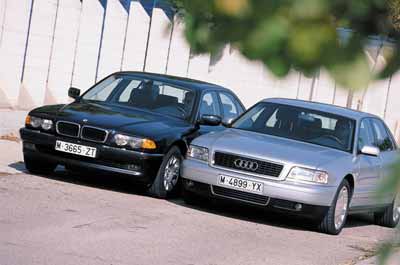 Comparativa: Audi A8 2.5 V6 TDi / BMW 730d Comparativa: Audi A8 2.5 V6 TDi / BMW 730d
