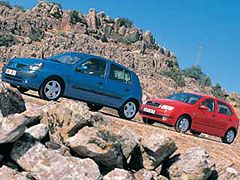 Renault Clio 1.4 16V / Skoda Fabia 1.4 16V Renault Clio 1.4 16V / Skoda Fabia 1.4 16V