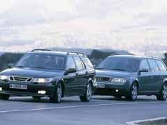Audi A6 Avant 2.7T Quattro / Saab 9-5 Aero 2.3 TS SW