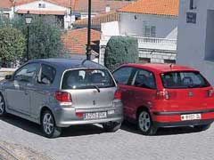 Seat Ibiza 1.6 Sport / Toyota Yaris T Sport Seat Ibiza 1.6 Sport / Toyota Yaris T Sport
