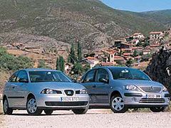 Citroën C3 1.4 SX Plus / Seat Ibiza 1.4 75 CV Stella