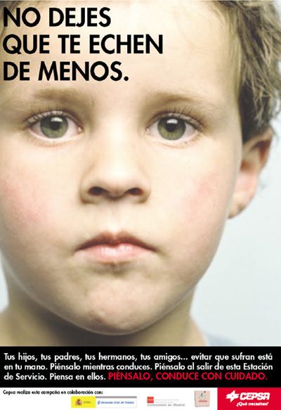 ''No dejes que te echen de menos'' ''No dejes que te echen de menos''