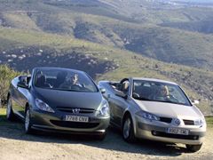 Peugeot 307 CC 2.0 y Renault Mégane CC 2.0