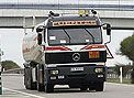 Accidente múltiple de camiones