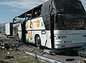 Los cinturones, vitales en los autobuses