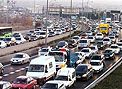 Un solo camión logra colapsar todo Madrid Un solo camión logra colapsar todo Madrid