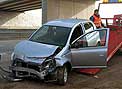 El hielo, implicado en un nuevo accidente múltiple El hielo, implicado en un nuevo accidente múltiple