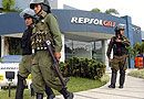 El ejército boliviano bloquea los pozos de Repsol El ejército boliviano bloquea los pozos de Repsol