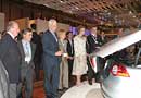 Los Reyes, en el Salón del Automóvil