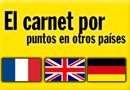 Carnet por puntos: todo un agravio con Europa