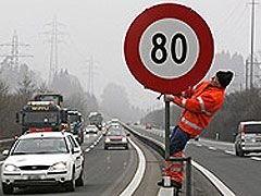 La velocidad máxima en Barcelona será de 80 kilómetros por hora