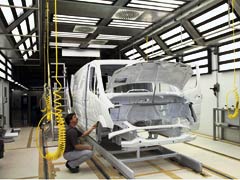 La producción de vehículos en España permaneció estable en 2006
