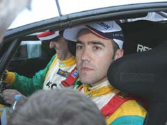 Nicolas Vouilloz, en el IRC 2007
