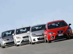 Ford Focus ST, Opel Astra GTC, Renault Mégane Sport, Seat León Cupra Ford Focus ST, Opel Astra GTC, Renault Mégane Sport, Seat León Cupra