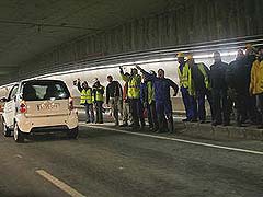 Nuevo túnel de M-30 se inunda a las 4 horas de abrirse