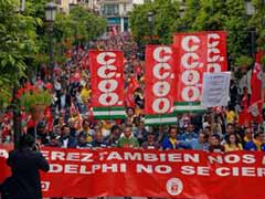 Huelga general contra el cierre de Delphi