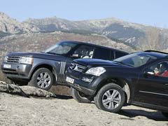Mercedes GL 420 CDI frente a Range Rover 3.6 TdV8 Vogue Mercedes GL 420 CDI frente a Range Rover 3.6 TdV8 Vogue