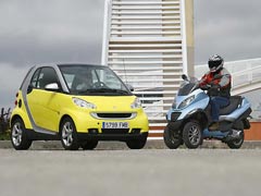 ¿Smart Fortwo o Piaggio MP3? ¿Smart Fortwo o Piaggio MP3?