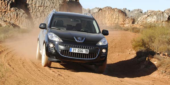 Peugeot 4007 con motor de gasolina de 170 CV
