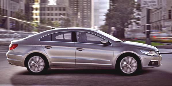 Volkswagen Passat CC, el Coupé de cuatro puertas