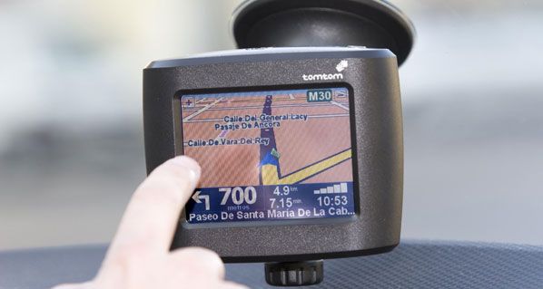 Prohibido manejar el GPS