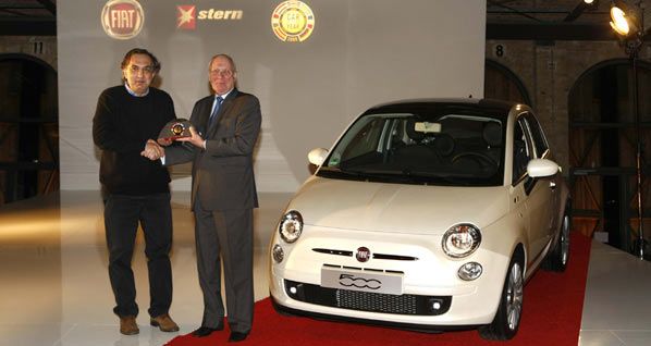 El Fiat 500, coronado Coche del Año