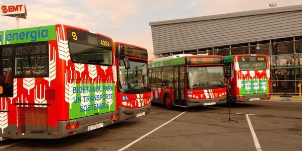 Arranca la huelga de autobuses urbanos en Madrid Arranca la huelga de autobuses urbanos en Madrid