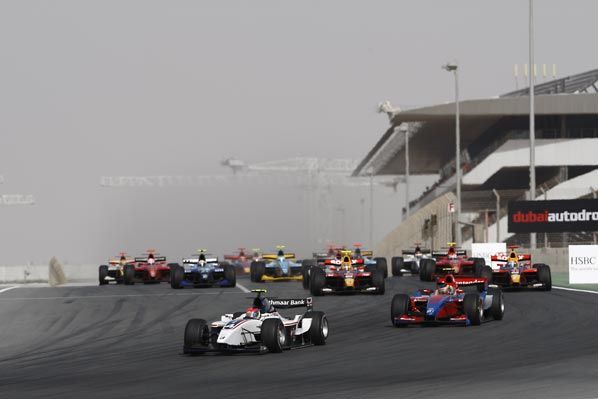 GP2 Asia: Grosjean y Bonanomi