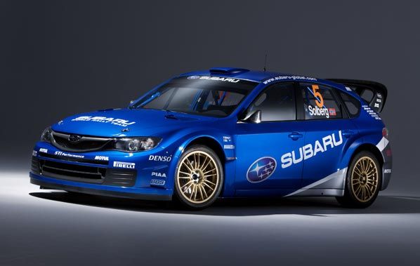 WRC: El Subaru WRC 2008 en Grecia   