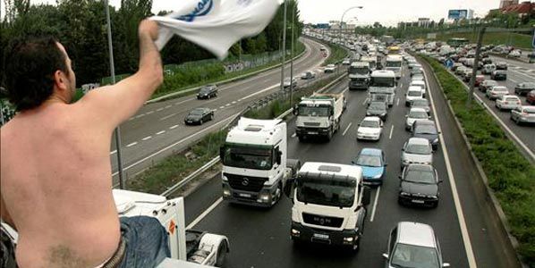 Madrid, bloqueada por la huelga Madrid, bloqueada por la huelga