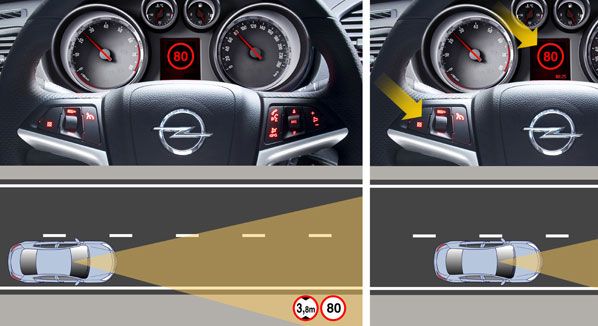 Tecnología Opel Eye en el Insignia