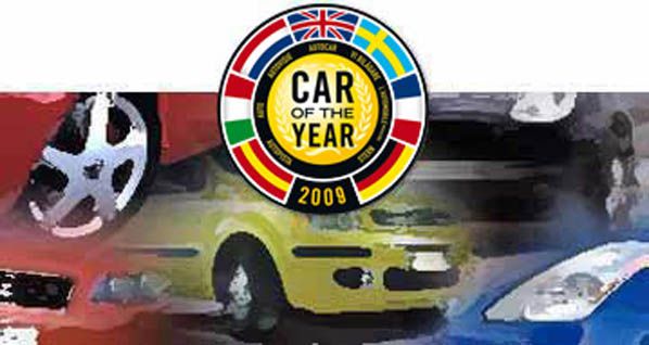 Candidatos para 'Car Of The Year 2009'