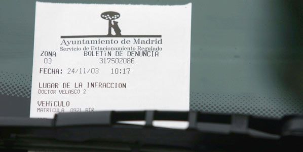 Madrid, la ciudad con más multas