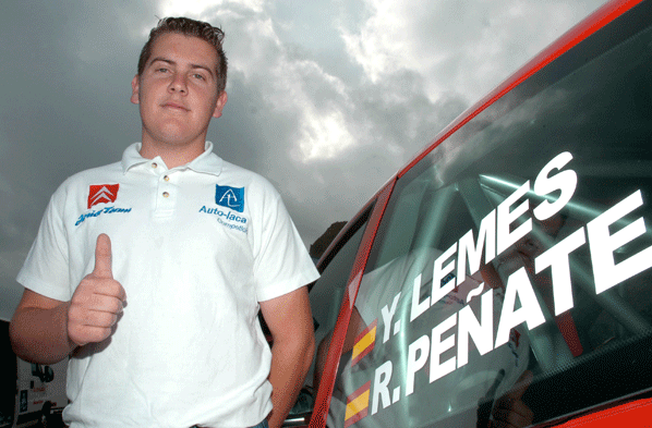 Yeray Lemes en busca del WRC