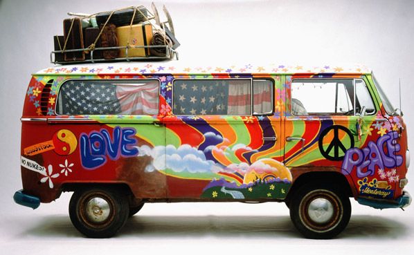 Vuelven las furgonetas Flower Power