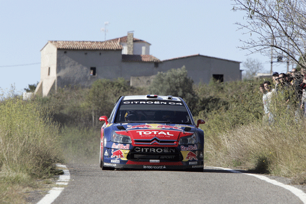 Citroën y Loeb, en casa