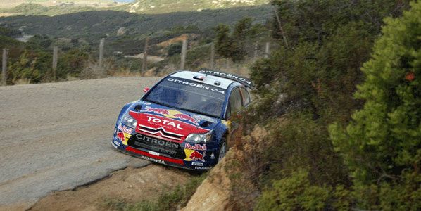 Loeb sin piedad en la primera etapa