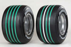 Brigestone: ruedas verdes Brigestone: ruedas verdes