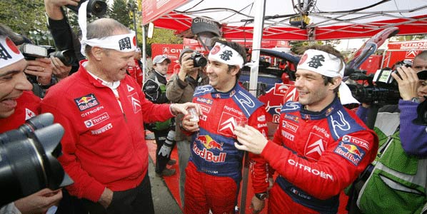 Loeb, Campeón después de Japón Loeb, Campeón después de Japón