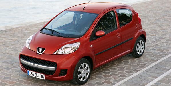 Aire fresco para el Peugeot 107