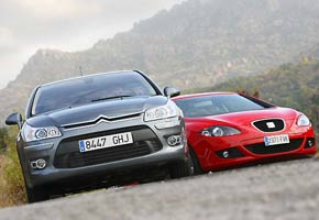 Citroën C4 1.6 16V THP y Seat León 1.8 TSi