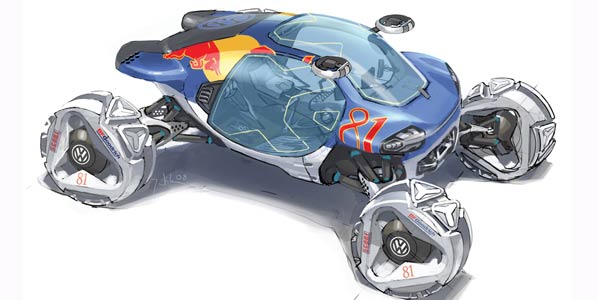 Los coches de carreras del futuro Los coches de carreras del futuro