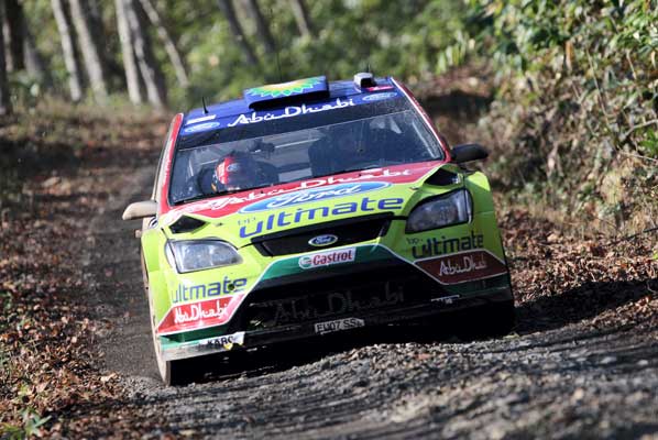 Hirvonen domina el Shakedown Hirvonen domina el Shakedown