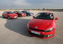Volkswagen Scirocco y sus rivales