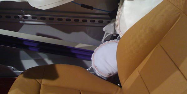 Airbag pélvico para el Clase E