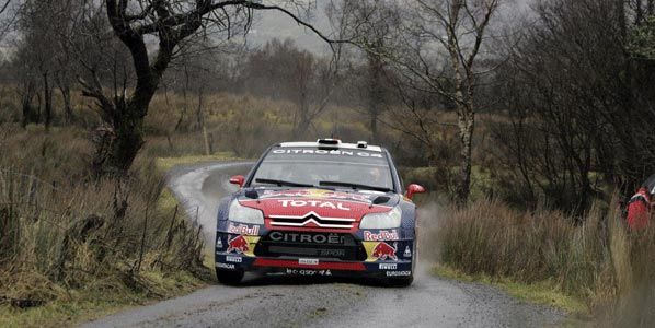 Loeb y Sordo caracolean al frente Loeb y Sordo caracolean al frente