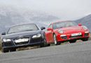 Audi R8 R Tronic y Porsche 911 Carrera 4S PDK